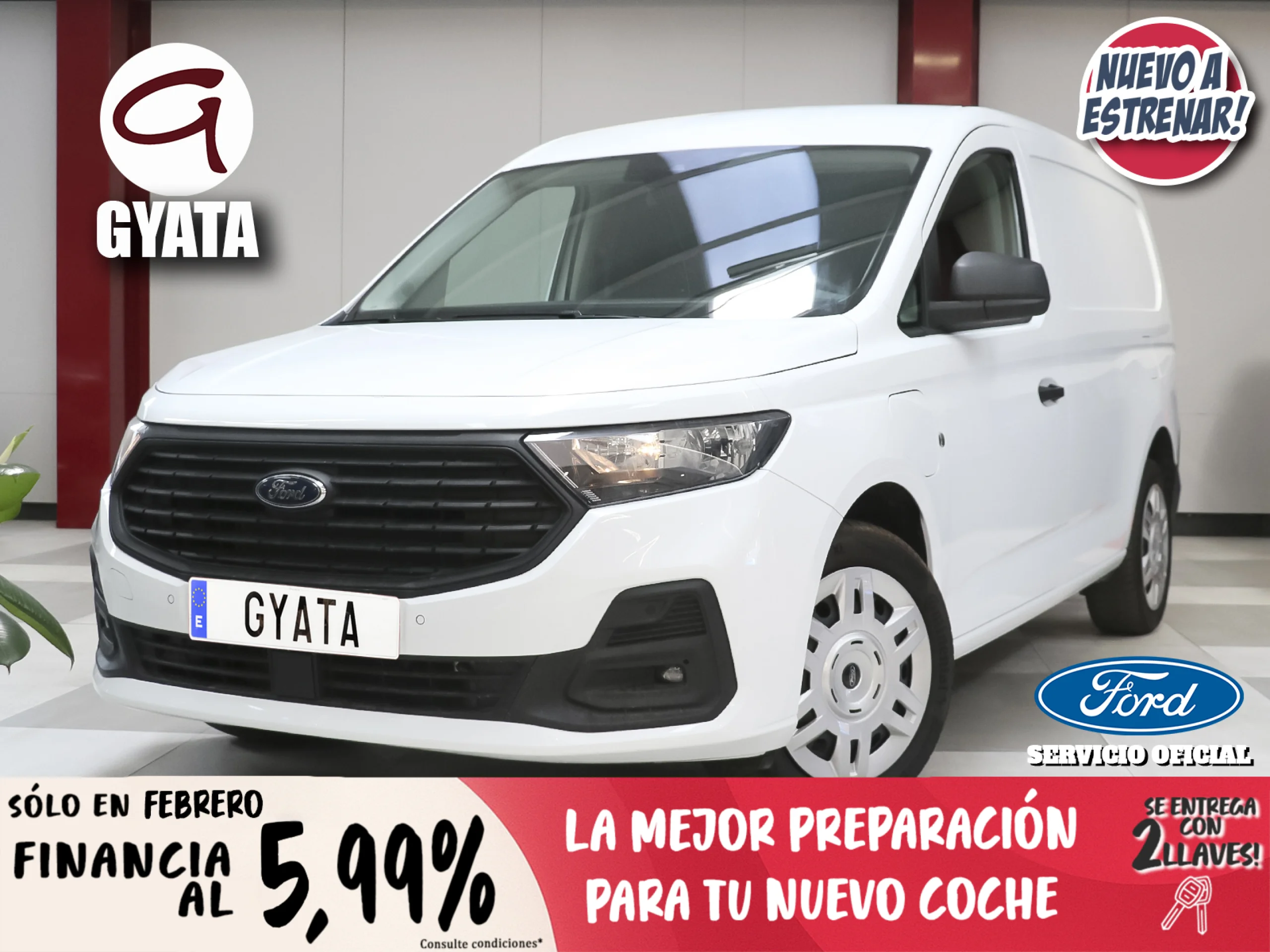 Ford Transit Connect Furgon 1.5 EcoBoost PHEV Trend L2 AT 110 kW (150 CV) - Foto 1
