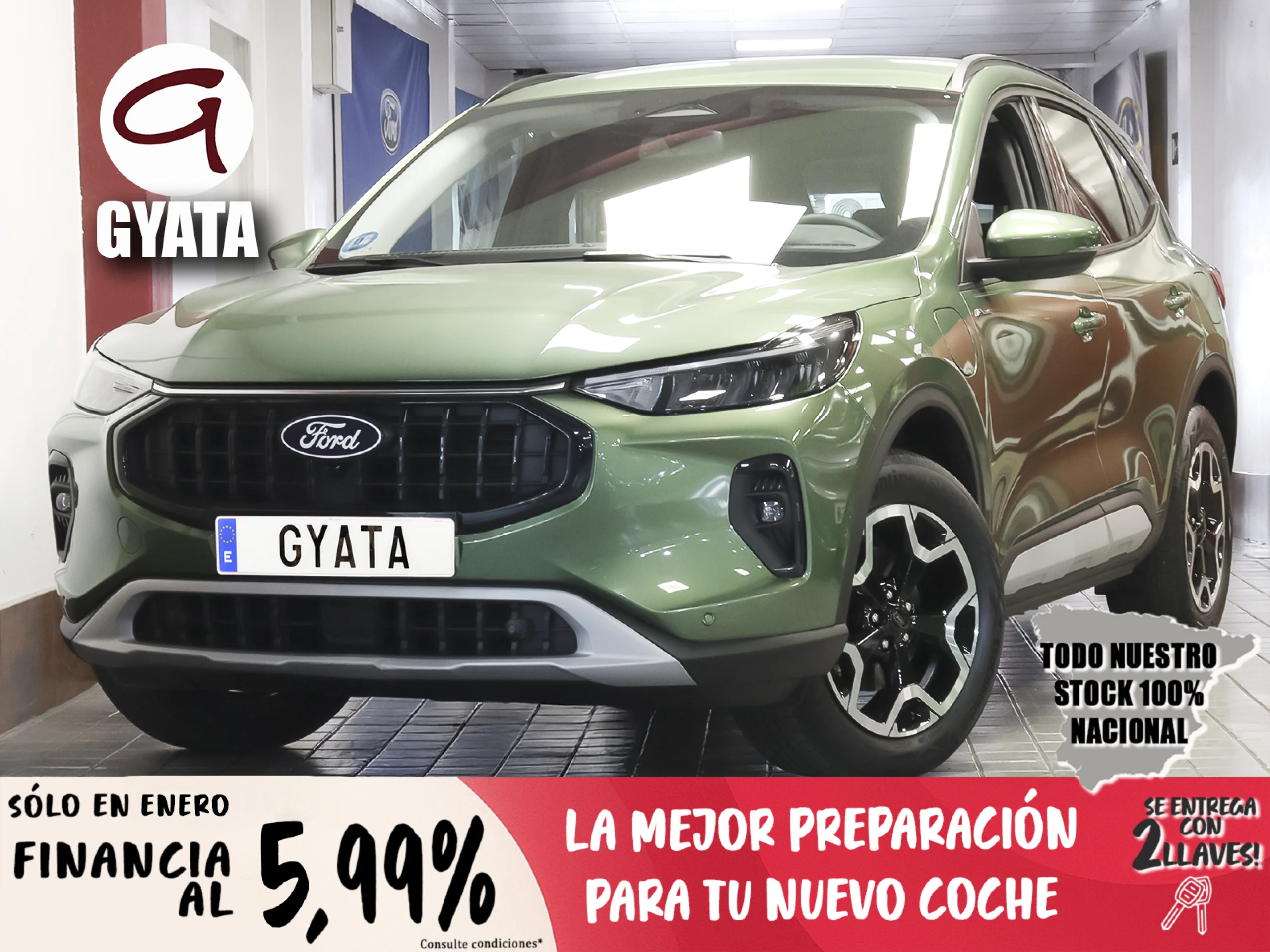 Ford Kuga 2.5 Duratec FHEV Active Auto 132 kW (180 CV) - Foto 1