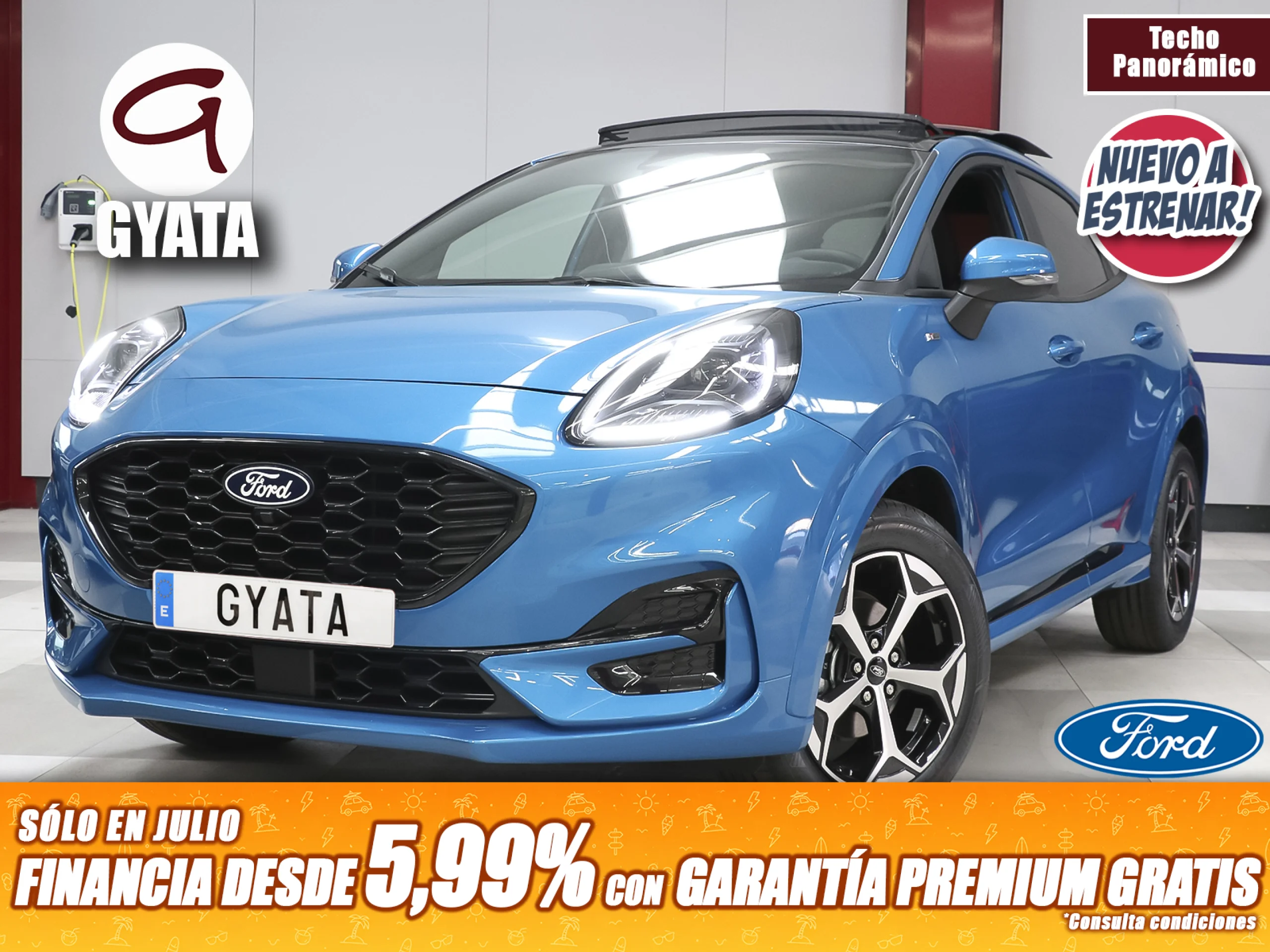 Ford Puma 1.0 EcoBoost MHEV ST-Line Auto 92 kW (125 CV) - Foto 1