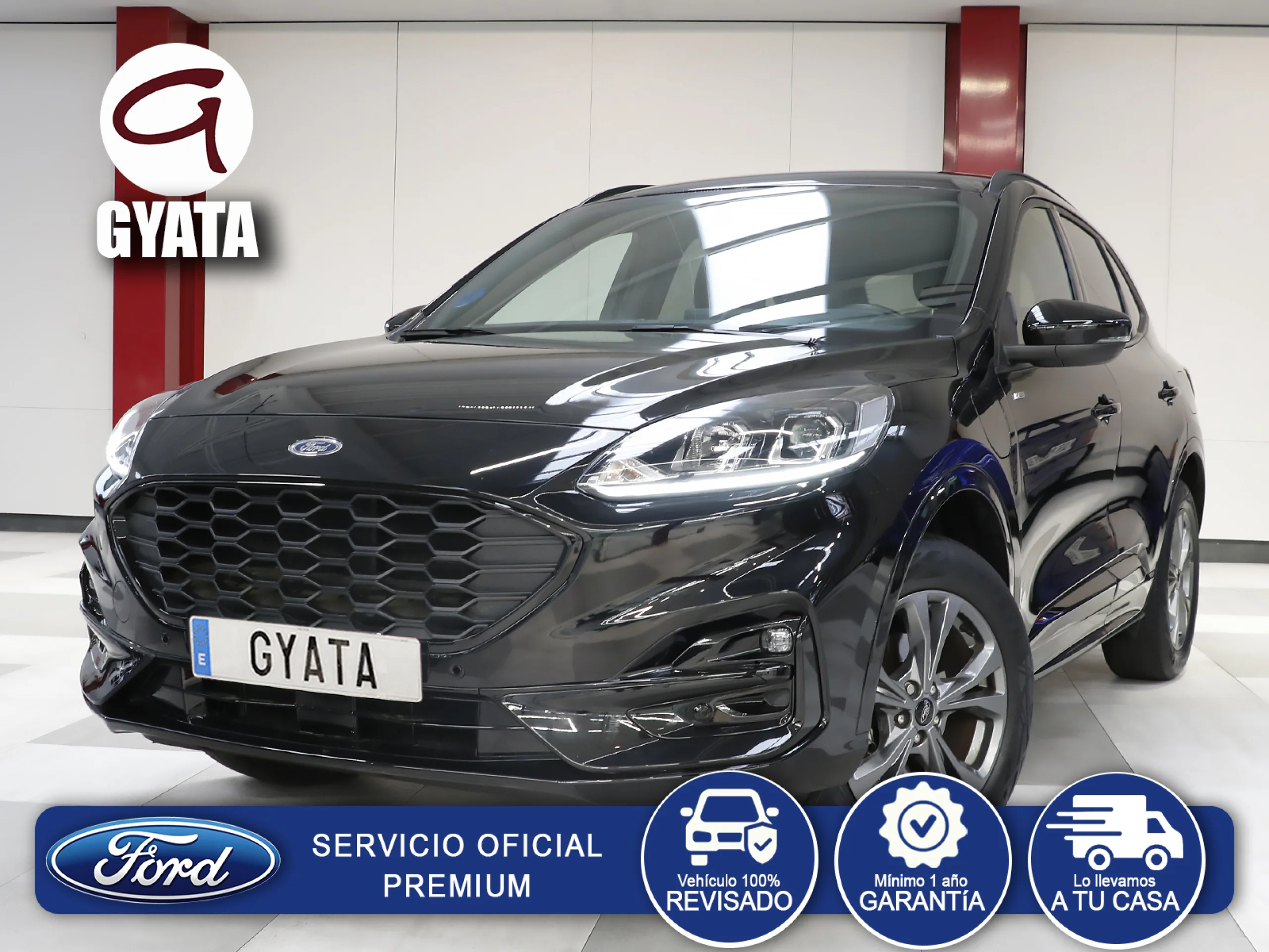 Oferta Ford Kuga 2.5 Duratec PHEV STLine Auto 165 kW (225 CV) seminuevo desde 26490€ con cambio Oferta Ford Kuga 2.5 Duratec PHEV STLine Auto 165 kW (225 CV) seminuevo desde 26490€ con cambio