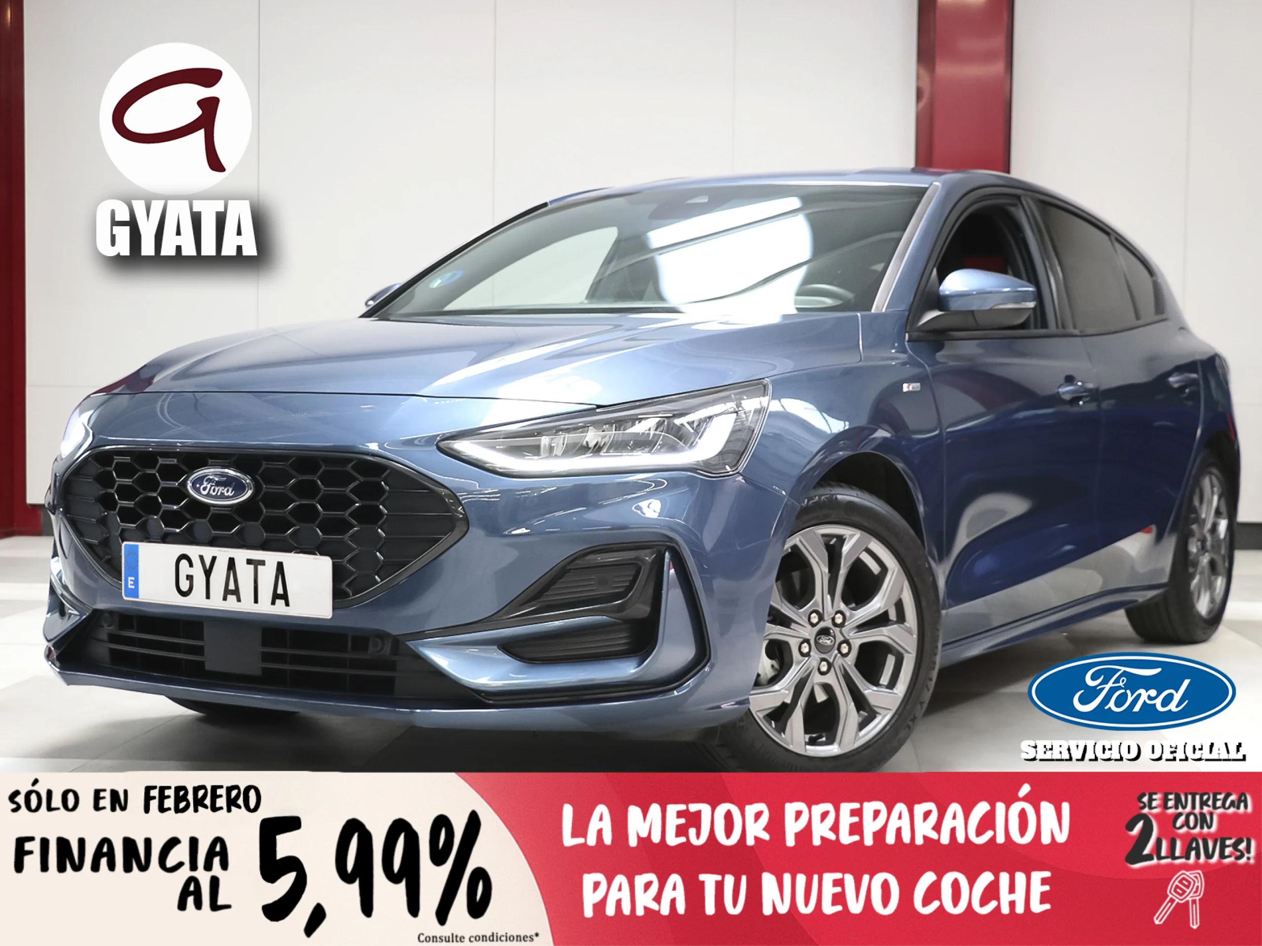 Ford Focus 1.0 Ecoboost MHEV ST-Line Auto 114 kW (155 CV) - Foto 1