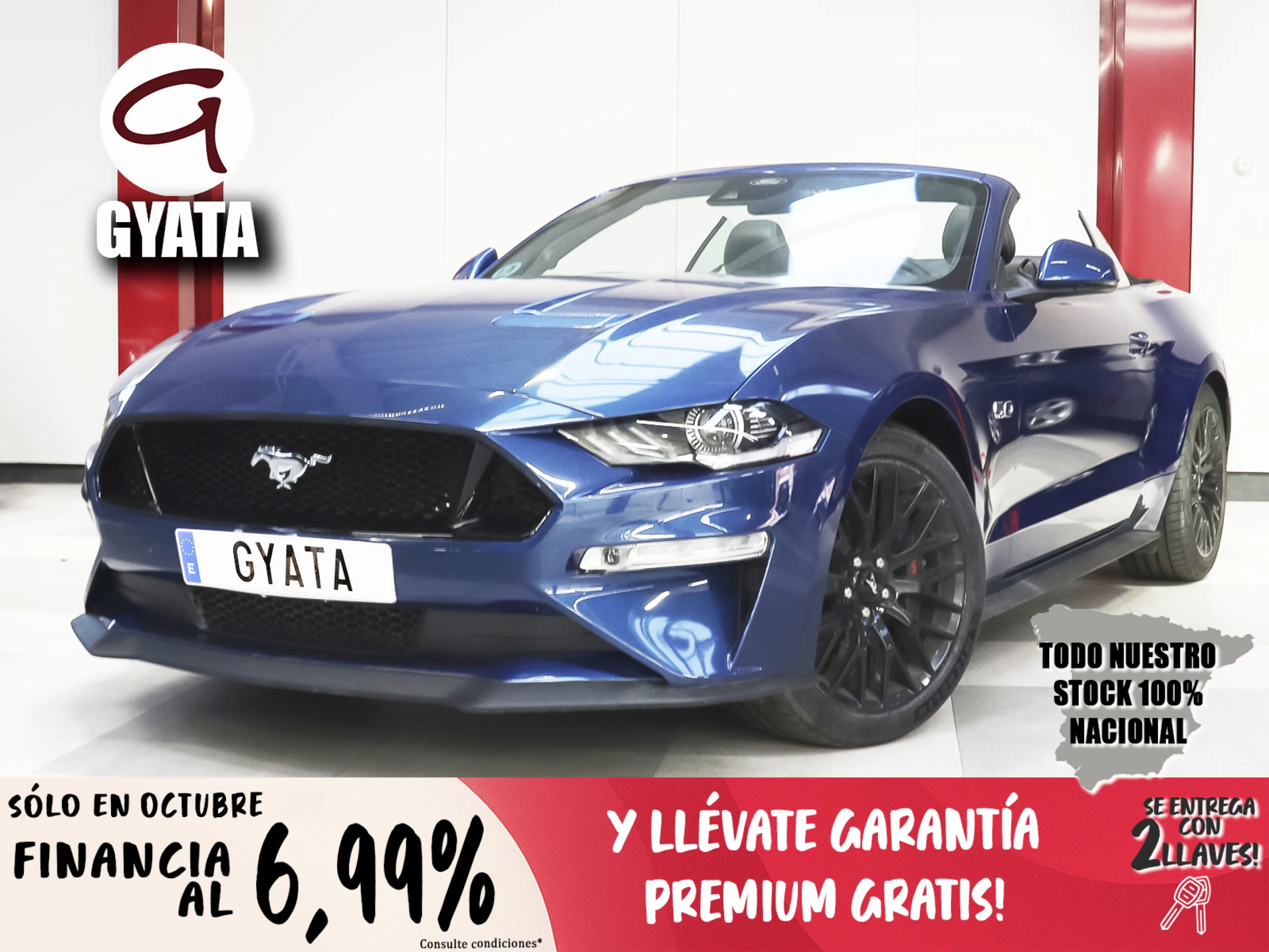 Ford Mustang 5.0 Ti-VCT V8 Convertible Mustang GT Autom. 331 kW (450 CV) - Foto 1