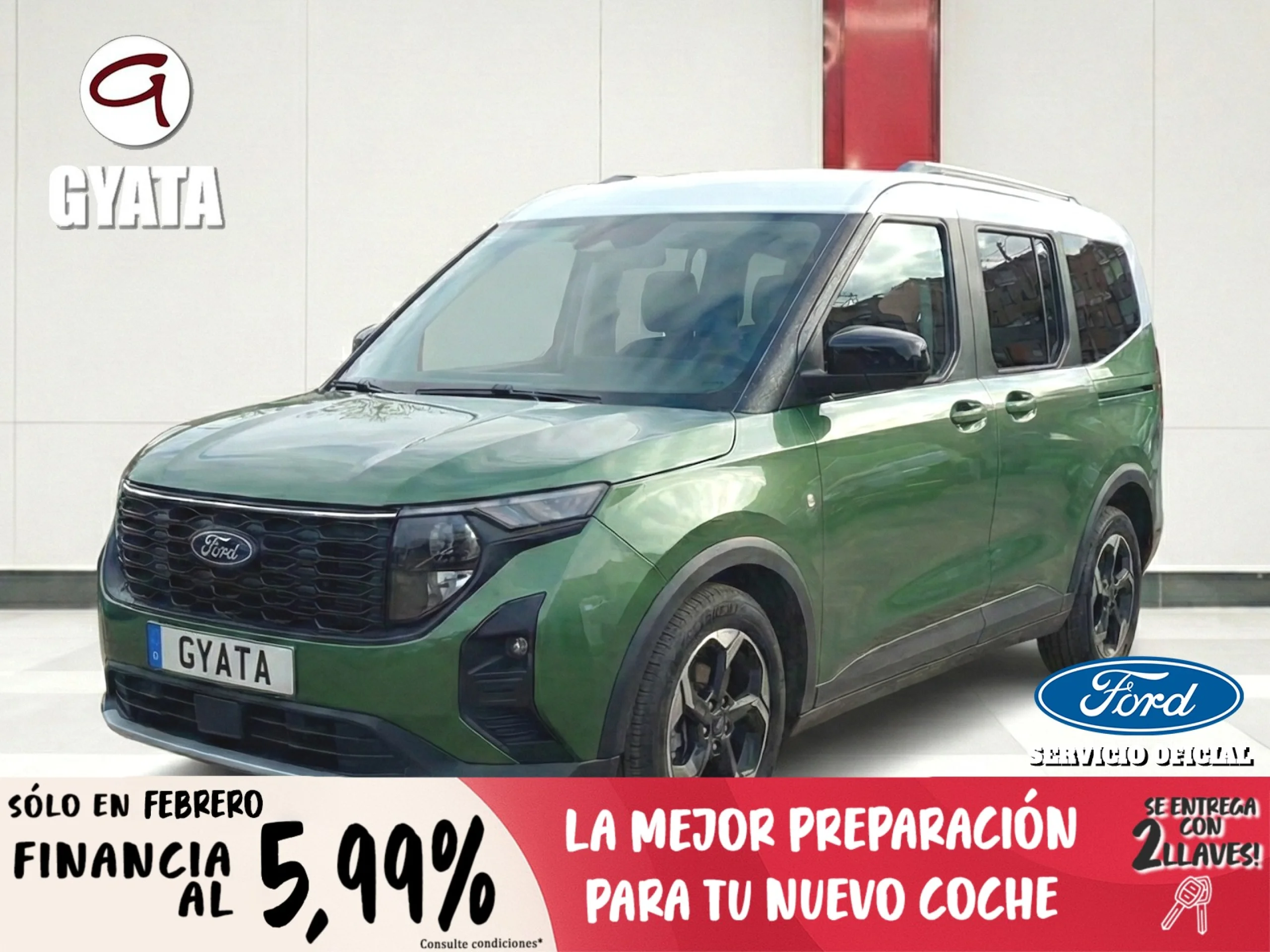 Ford Tourneo Courier 1.0 Ecoboost Active 92 kW (125 CV) - Foto 1