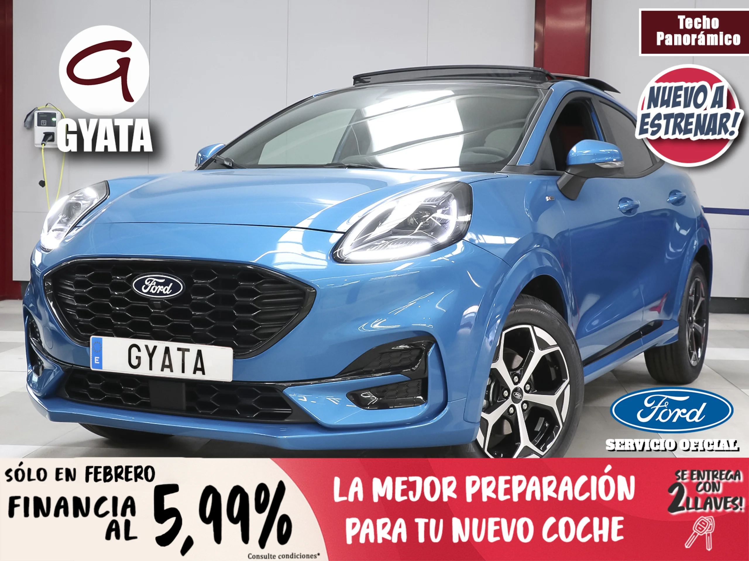 Ford Puma 1.0 EcoBoost MHEV ST-Line 92 kW (125 CV) - Foto 1