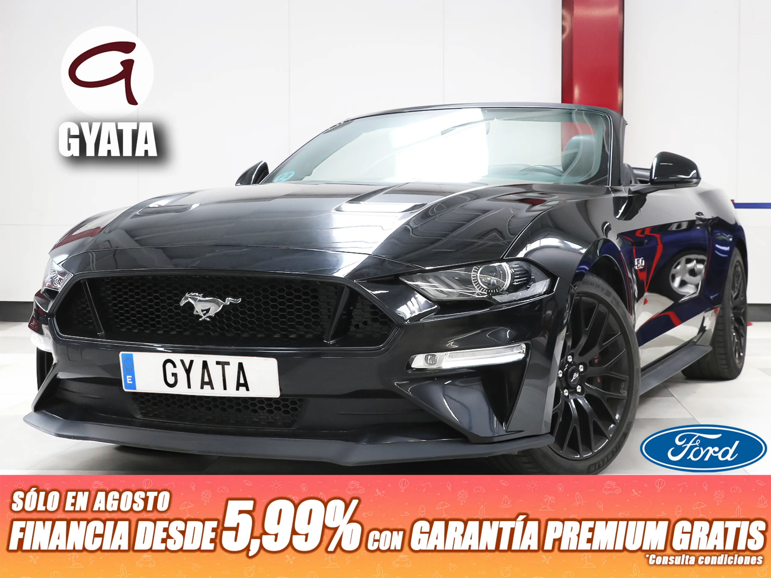 Ford Mustang 5.0 Ti-VCT V8 Convertible Mustang GT Automatico 331 kW (450 CV) - Foto 1