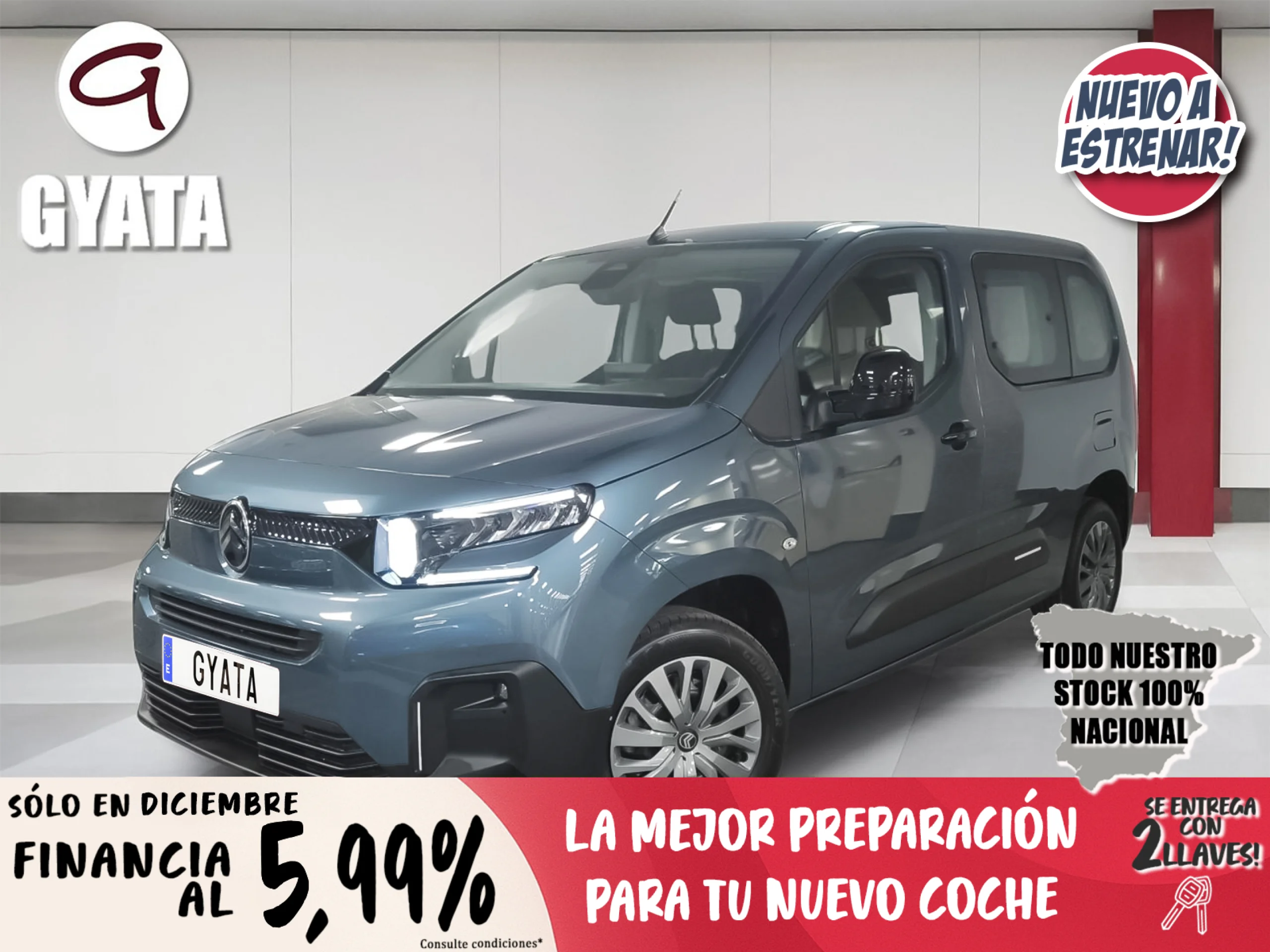 Citroen Berlingo BlueHDi 100 S&S Plus Talla M 75 kW (102 CV) - Foto 1