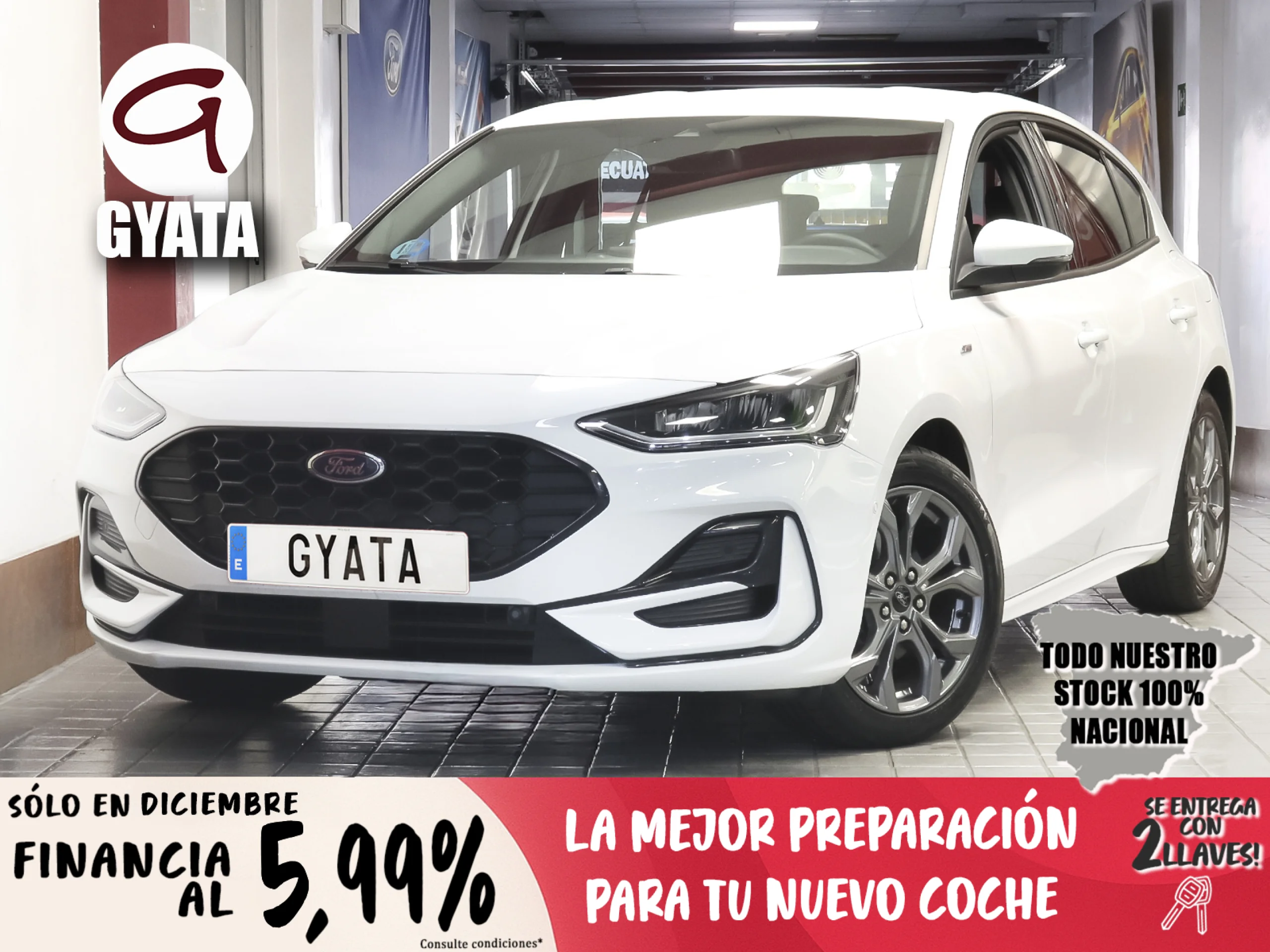 Ford Focus 1.0 Ecoboost MHEV ST-Line Auto 114 kW (155 CV) - Foto 1