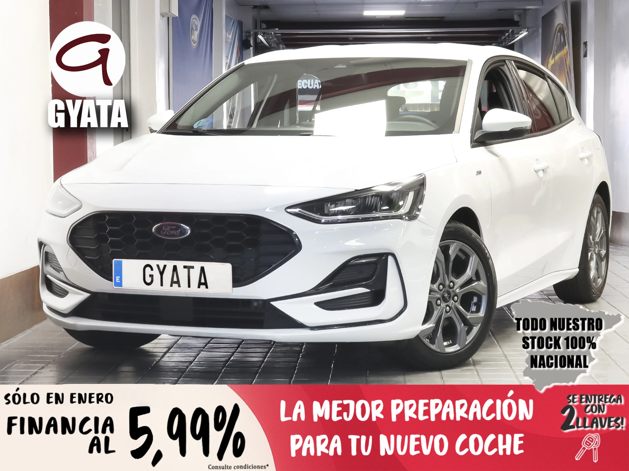 Ford Focus 1.0 Ecoboost MHEV ST-Line Auto 114 kW (155 CV) - Foto 1