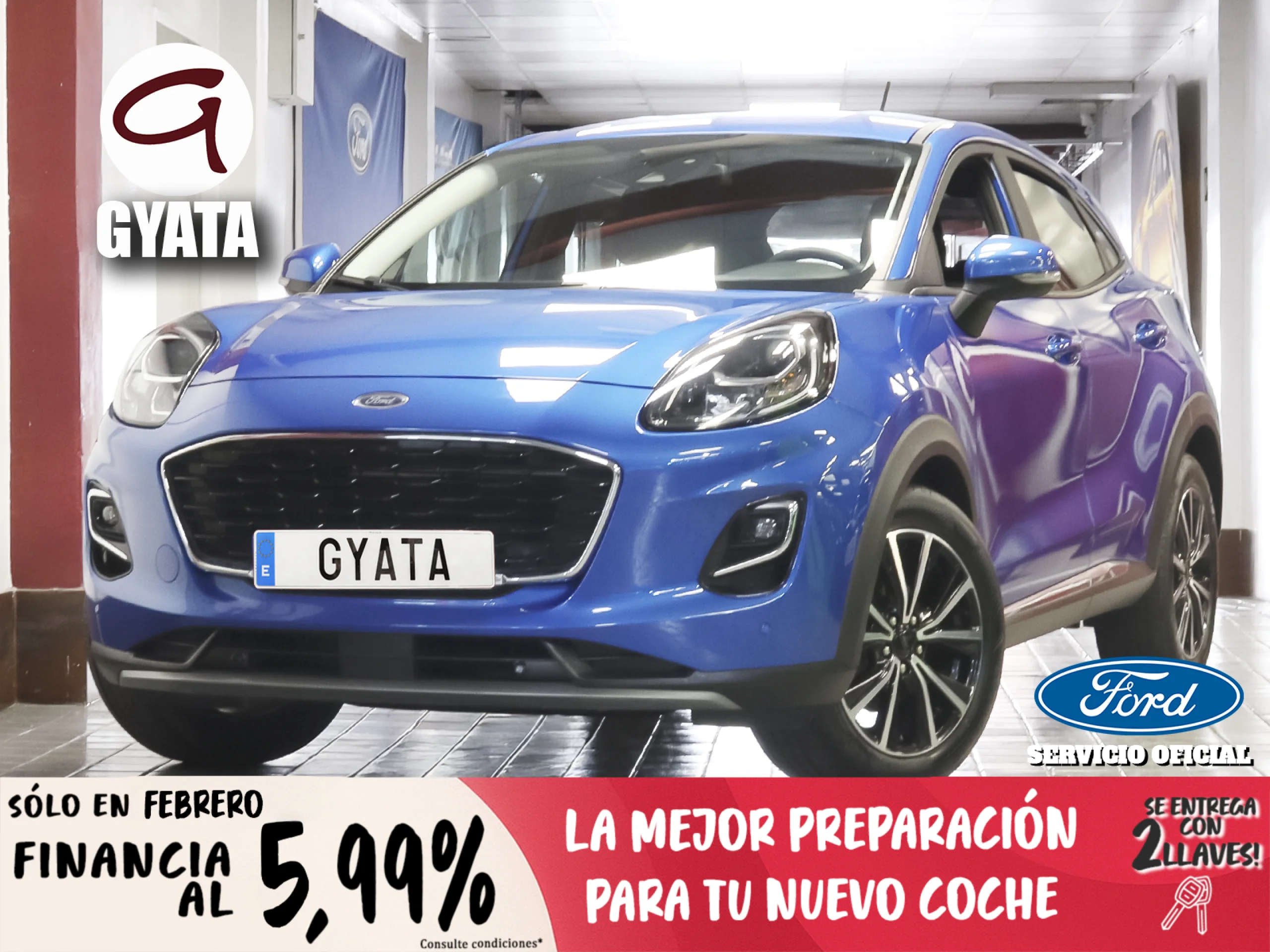 Ford Puma 1.0 EcoBoost MHEV Titanium Auto 92 kW (125 CV) - Foto 1